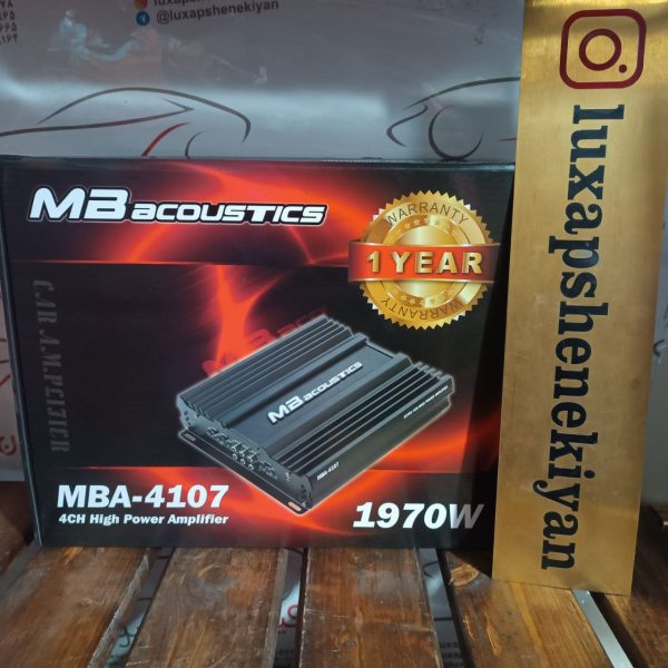 آمپلی فایر ام بی آکوستیک(MB ACOUSTICS)مدلMBA-4107