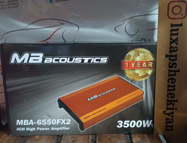 آمپلی فایر ام بی آکوستیک(MB ACOUSTICS)مدلMBA-6550