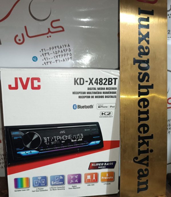 پخش جی وی سی(JVC)مدلKD-X482BT